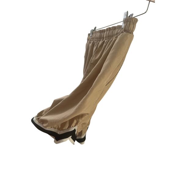 BOOHOOMAN Beige Lounge Athletic Shorts SIZE SMALL Drawstring Casual Basketball - Picture 3 of 6